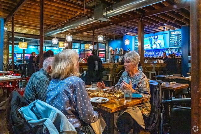 Be sure to try out the local fare at Peckish Pig near the Crown Park neighborhood.