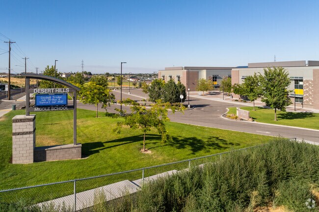 Some West Richland Students attend Desert Hills Middle School.