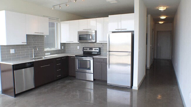 Kitchen with Stainless Steel Appliances