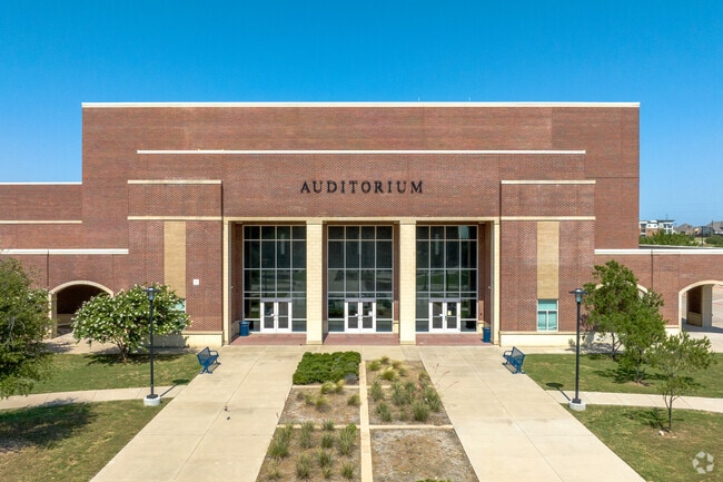The Auditiorium at V. R. Eaton High School host theatrical productions for residents in Hurst.