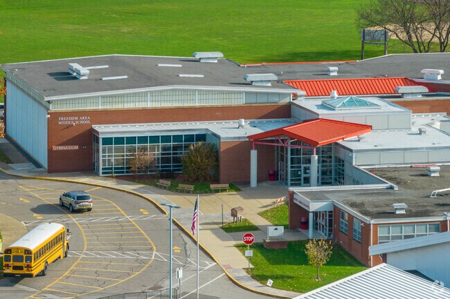 Local students attend the Freedom Middle School.