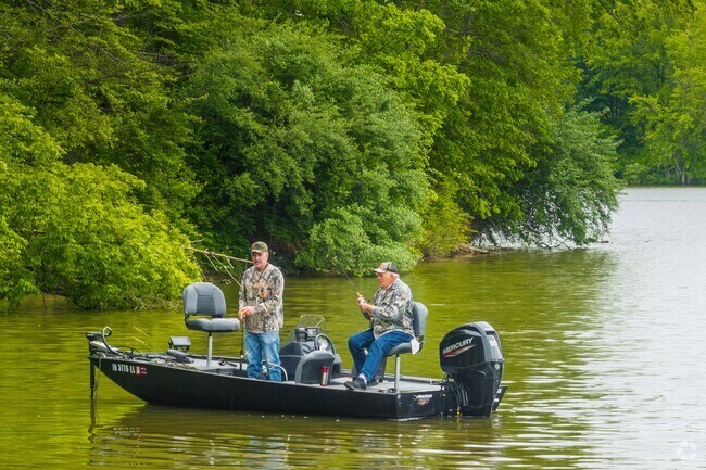 Go fishing with friends at the Prairie Creek Reservoir.