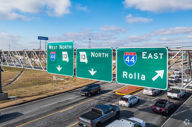 Nixa residents head north to Kansas City on Missouri Route 13.