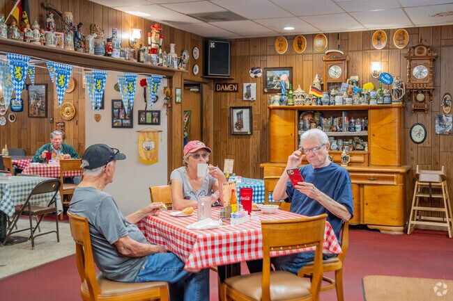 Near Lawton View, Mutti's German Restaurant is popular for its authentic German cuisine.