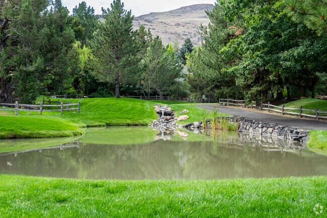 Juniper Trails is a masterfully landscaped community with ample green-spaces and walking paths.