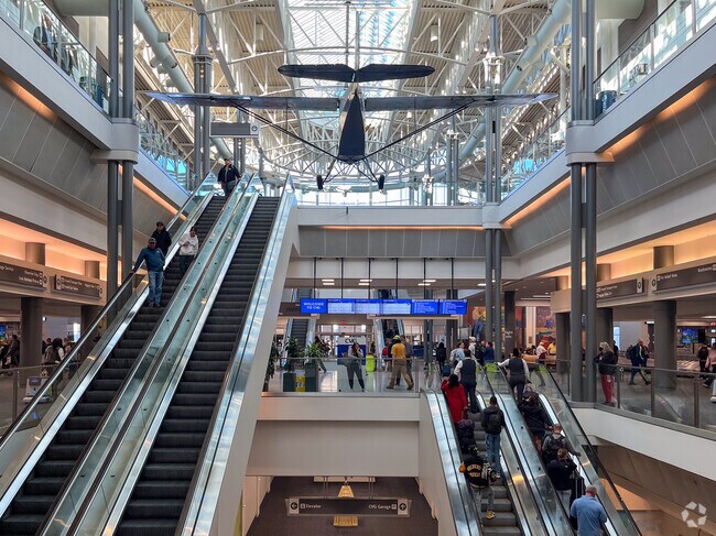 The Cincinnati/Northern Kentucky International Airport is 30 miles from Highpoint.