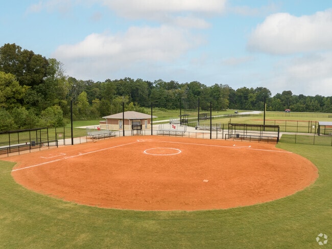 Saddle Ridge Elementary And Middle School Baseball Field diamond.
