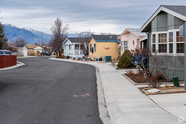 Manufactured homes remain a popular option in Gardnerville Ranchos as many locals come for seasonal employment opportunities.