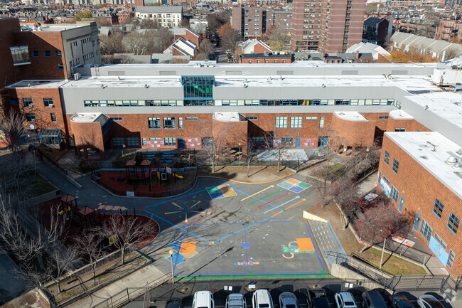 Blackstone Elementary in the center of Boston's South End neighborhood is a public school.