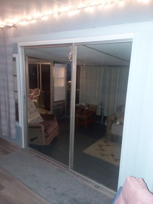 Doors out to family room / utility area