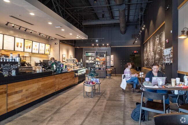 Starbucks is a favorite spot to relax or get some work done in Norristown.