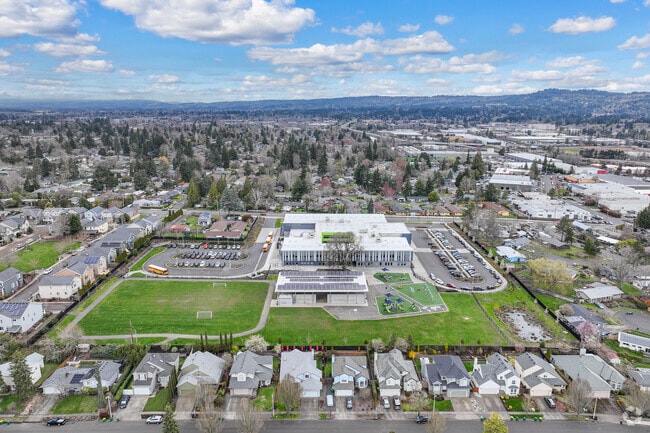 Fanno Creek Greenway is a short jaunt down Southwest Denney Road from Vose Elementary School.