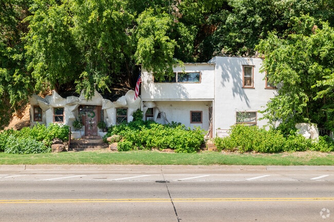 The Cave House, built in 1924, is a local landmark in Bunker Hill.