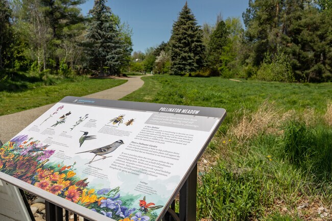 Kathryn Albertson Park features a pollinator meadow emphasizing the importance of bees.