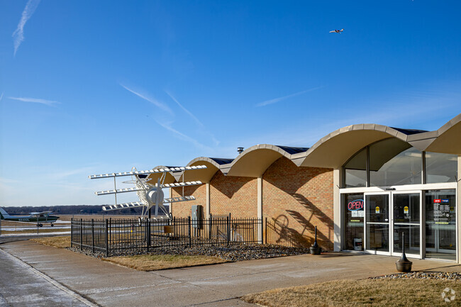 Jackson County Airport west of Bennett is home to a local flight school.