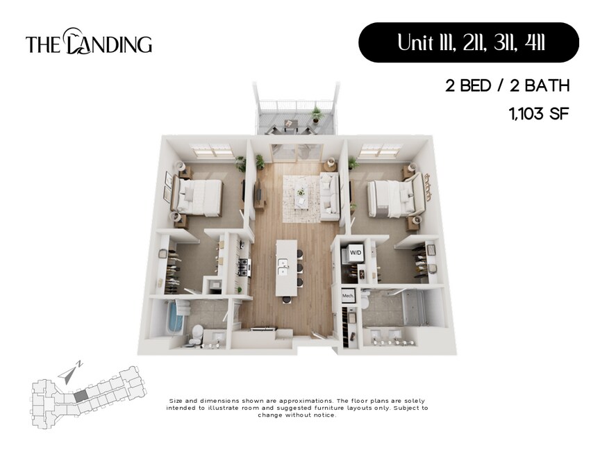 The Landing Condominiums at Park Shore - The Landing at Park Shore A-Wing Condominiums, Unit 111 Plan unit 37615741, Saint Francis, WI 53235 - photo 1