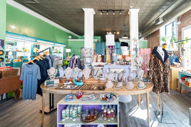 Mona Pants Mintage in downtown Zebulon has unique gifts.