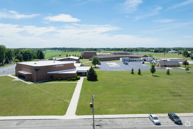 Ada Elementary sits on the same campus as the middle and high school.