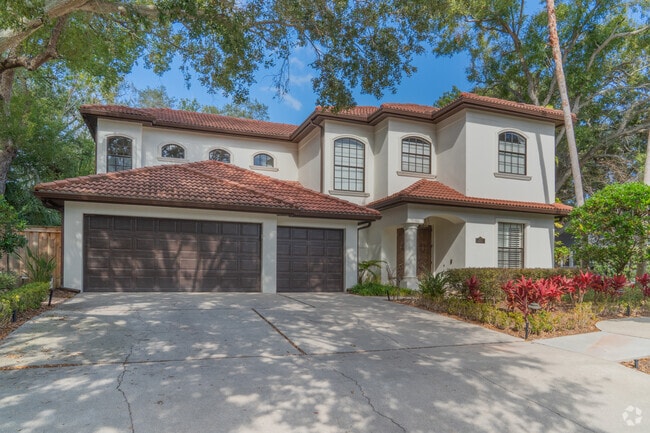 Spanish style homes are prominent in Palma Ceia.