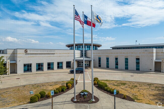Nearby is the Sunnyvale Elementary School where students can prosper.