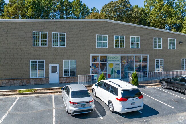 Foundations For The Future provides bus and vans for transporting students.
