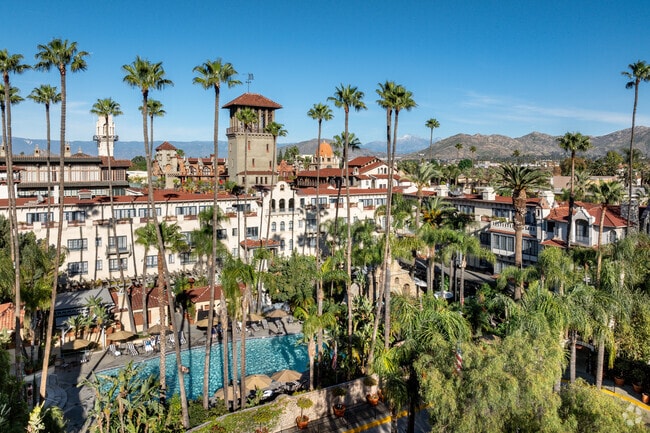 Relax by the pool at the historic Mission Inn located near Eastside.