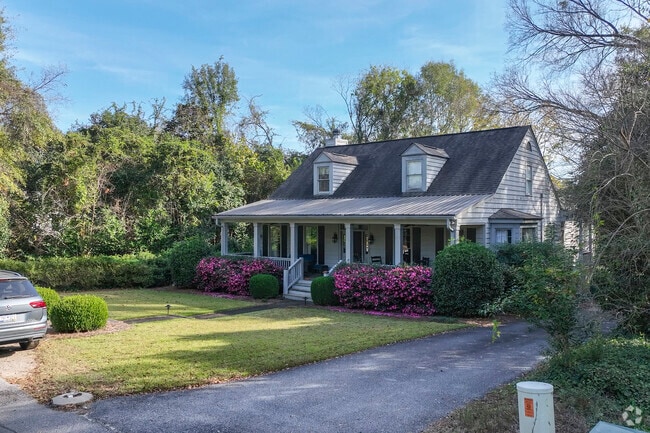 Cape Cod designs with steep roofs and dormers are popular in Camden's historic district.
