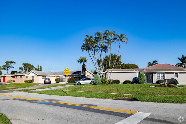 Mangonia Park's rows of cozy ranch homes tell a story of simple, neighborhood living.
