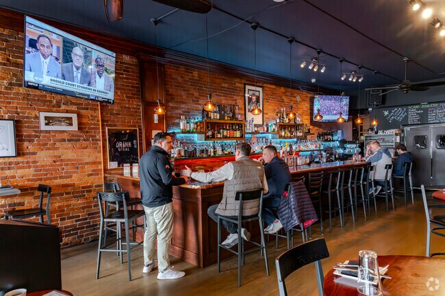 Uptown Bar & Eatery is a popular spot for lunch and dinner in the heart of downtown Ansonia.