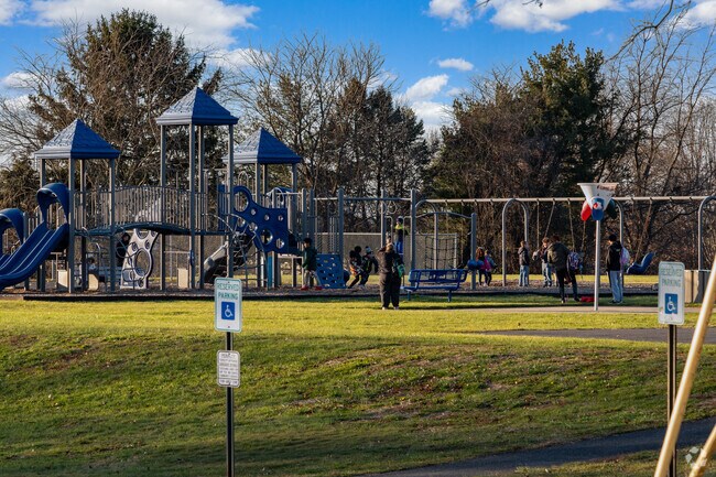 Harry S Truman Elementary offers playgrounds and swings.