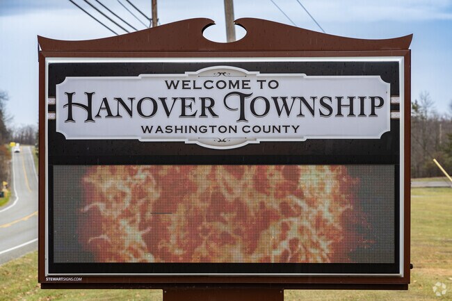 Residents of Hanover Township welcomes you to the far south east corner of PA.