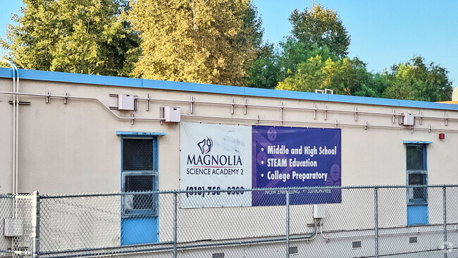 Magnolia Science Academy 2 serves students in middle and high school.