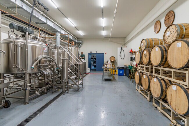 Oxford Oaks Distillery features locally made small batch spirits and an intimate restaurant for visitors to enjoy during a visit.