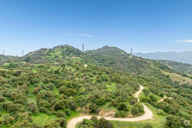 There are several local trails near Emerald Isle including the Northside trail that leads to Cherry Canyon.