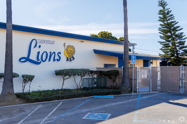Lincoln Elementary School, home of the Lions.