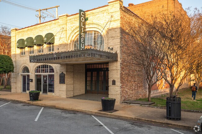 The historic Coliseum Theatre in Corinth has been showcasing captivating performances since 1923.