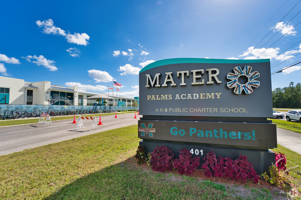Mater Palms Academy provides education in the neighborhood of 
Kissimmee.
