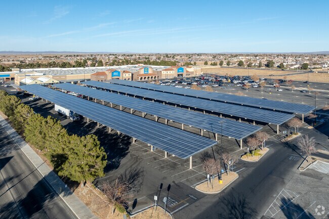 Solar can be seen integrated even at local businesses in Lancaster.