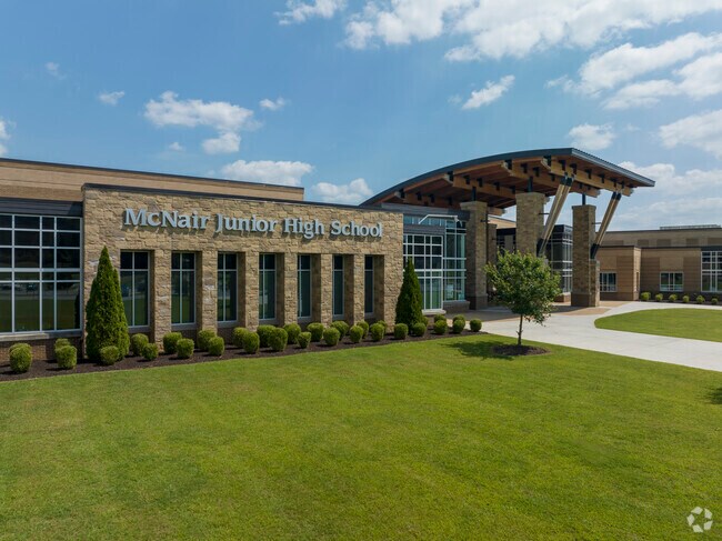 Home of the Wildcats, McNair Junior High School, serves 7th and 8th graders in Huntsville.