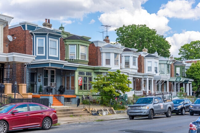 Duplex houses provide a bit more space to breathe for homeowners in Kingsessing.