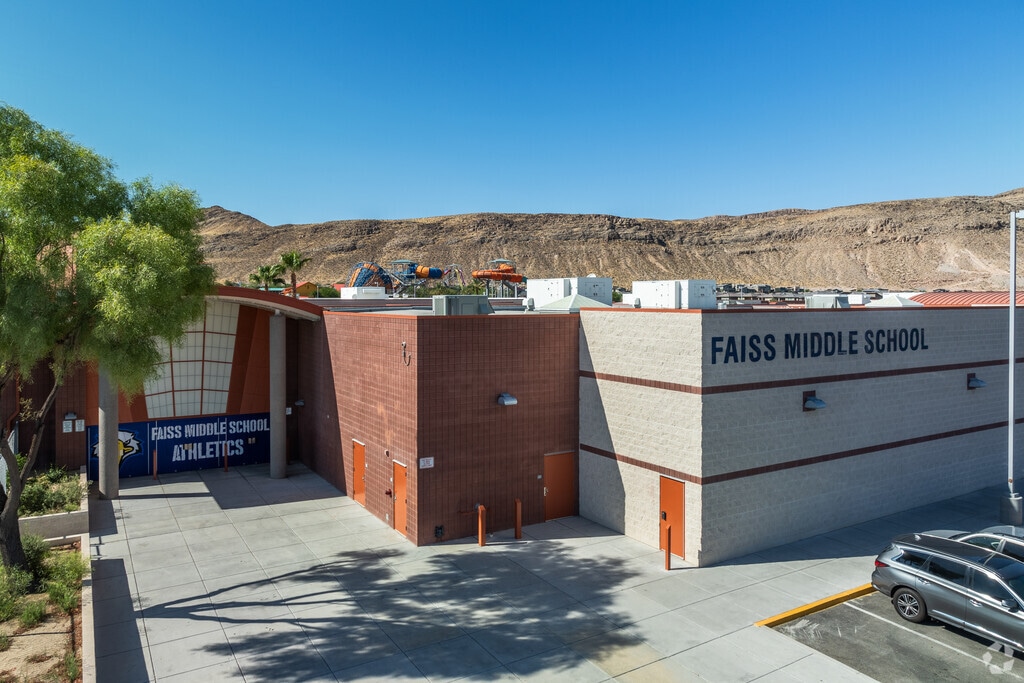 Wilbur & Theresa Faiss Middle School serves grades 6-8 in Clark County School District.