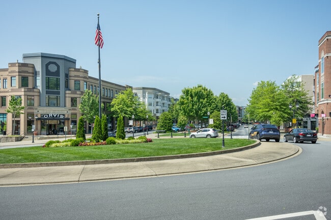 The Biltmore Park town center is a very popular destination for Avery Creek residents.