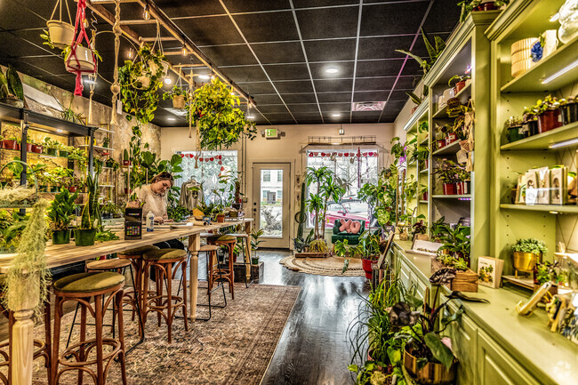 Downtown Lewisburg has several eclectic shops like Wild Roots Boutique.