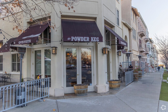 The Powder Keg in The Waterfront is a great place for Happy Hour.