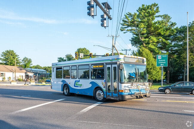 Public transportation makes it easy to get around Osterville.