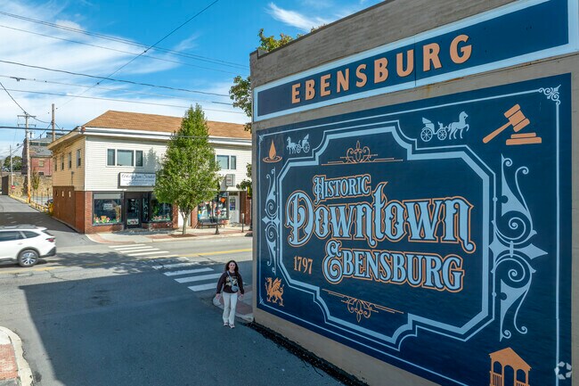 Cambria residents are close to Ebensburg, providing easy access to local amenities.