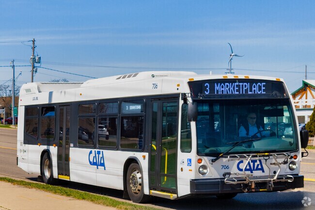 Lansing's CATA bus line can take you virtually anywhere from the Old Forest neighborhood.