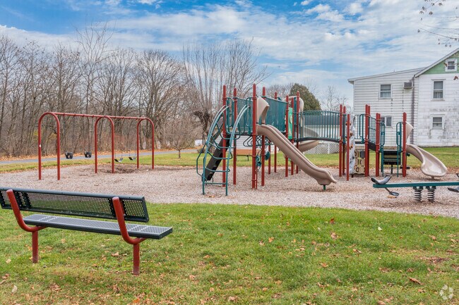Children love the playground at Riverwalk Park in Cementon.