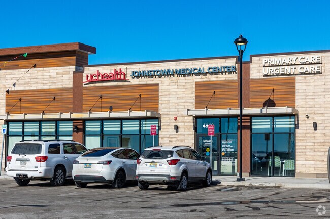 One employer is UCHealth Primary Care, which is located about 8 miles north of Johnstown.