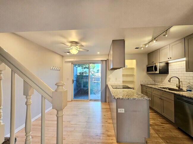 Walking into kitchen/dinning room